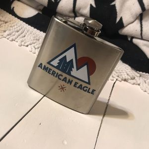 Stainless Steel 6oz American Eagle Flask